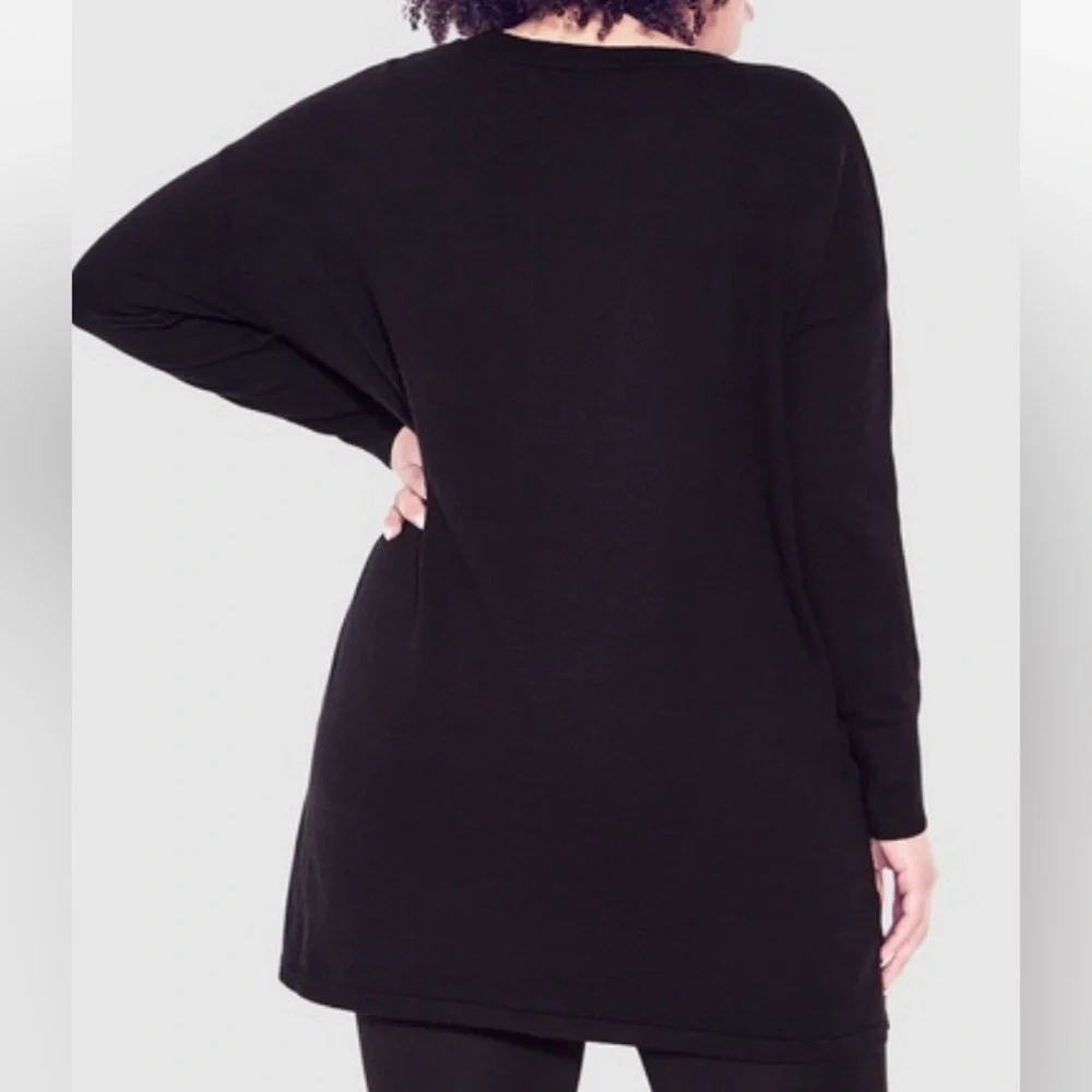 Zim & Zoe Celestial Print Sweater 26W/28W